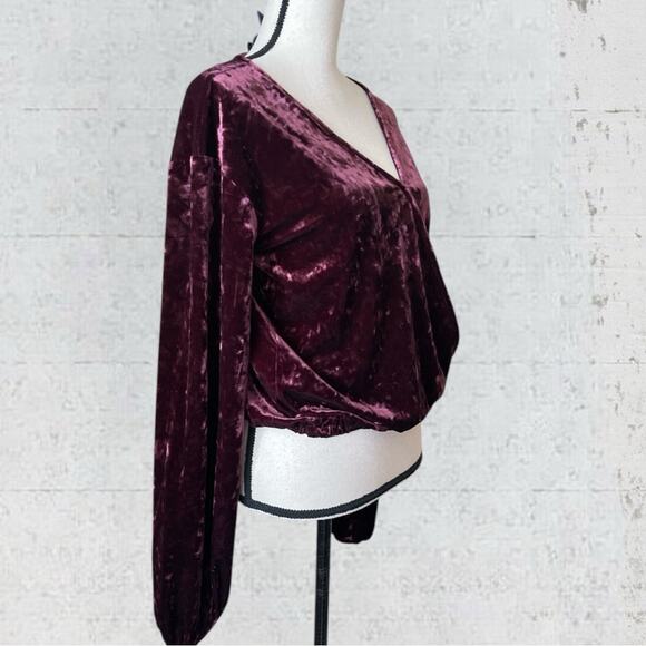 Wrangler Retro Crushed Velvet Surplus Top Whimsygoth Bohowitch Size S - Picture 5 of 11